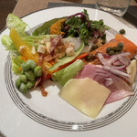 オールデイダイニング セリーズ - サラダ・スモークサーモン・ハム・チーズ