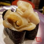 回転寿し トリトン - ほっきひも。