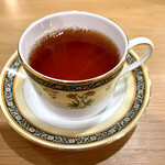 海のごちそう WATANABE - 食後の掛川紅茶。