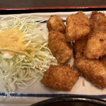 高倉庵 - ホタテフライ定食