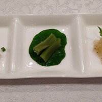 中国料理 桃花林 - 三種冷菜盛り合わせ