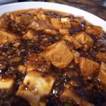 芝蘭 - 具は、豚の挽肉と豆腐と刻みねぎ。
