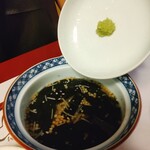 すき焼割烹 日山 - 海苔茶漬