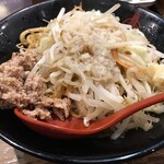 三田製麺所 - ニンニクアブラそば（890円）