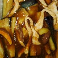 中国飯店 富麗華 - 豚と茄子