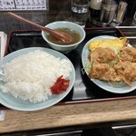 Chuuka Ryouri Shinonome Hanten - 唐揚げ定食　600円