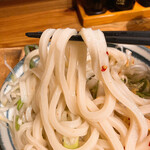 本格手打 いわしや - 麺のアップです。（2021.7 byジプシーくん）