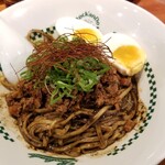 麺屋 六感堂 - 大人のブラック担々麺（汁なし）