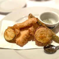 Giglio - 長崎産穴子と旬野菜のフリット ミスト