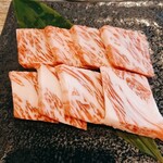 焼肉の刻 - 松阪牛カルビ