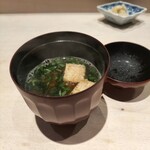 鮨料理 一高 - 赤だし