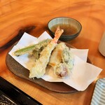むかわ - 天ぷら。750円