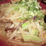 麺家 くさび 郡山富田店 - 野菜元気盛り・・・味噌ラーメン