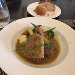 ビストロ ドゥ シエル - 鶏モモ肉のスパイス煮込み 