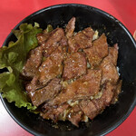 焼肉丼 十番 - ハラミ丼(並)