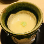 鮨 由う - ・蛤とクリームチーズの茶碗蒸し