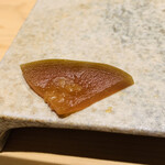 鮨 由う - ・スイカの奈良漬け