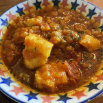 カフェ&バル ディアーナ - パニールマタルカレー