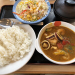 松屋 - 海鮮ごろごろシーフードカレー