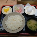 回転寿司みさき - 朝定食・ねぎとろ定食550円税込
