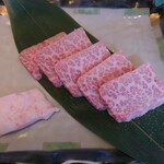 肉の割烹 田村  - 和牛特上カルビ(2380円)