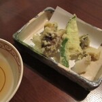 波華楼 - あわびの天婦羅