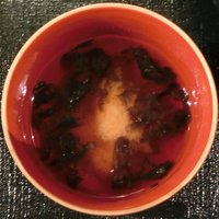 赤坂かこい - 豚の角煮定食 900円 の味噌汁