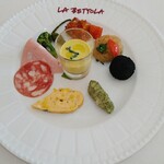 LA BETTOLA da Ochiai NAGOYA - 前菜盛り合わせ