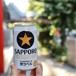 餃子とスパークリング バブルス - 近くのローソンでトリビー♪