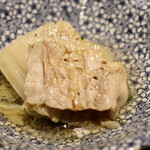 餃子とスパークリング バブルス - 白菜ミルフィーユ