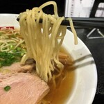 Ramen Kadoya - 麺のアップ