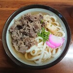 寿食堂 - 肉うどん 500円