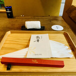 齋華 - ◎今夜は厨房で料理長を作るのが見られる特等席に座らせて貰った。