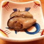 天ぷら たけうち - “冬の定番”　牡蛎のオイル漬け