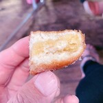 ブリックハット - スイートポテトドーナツの断面