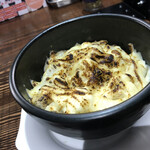 二代目むじゃき - 〆の炙りチーズご飯 180円