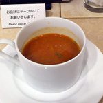 お会計はテーブルで