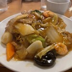 南海飯店 - かたい焼ソバ