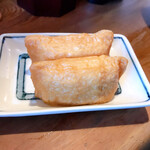 大力うどん - いなり2個入り¥100