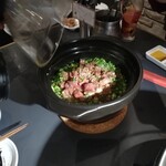 焼肉ホルモン 風土. - 土鍋ご飯