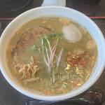 らーめん 仙代 - スモークニポパイタン ¥850
      煮タマゴトッピング