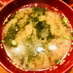 定食サトウ - 味噌汁