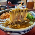 Shinshuusoba Shinanoji - かつカレーそばの麺