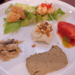 肉とごはんと時々やさい mohawk - 前菜プレート