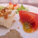 肉とごはんと時々やさい mohawk - 大人のポテサラと美味しいトマト