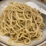 中華そば 笑歩 - 特製辛いつけそばの麺