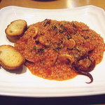 fino - 2009年5月　小ヤリイカと浅利の漁師風トマトリゾット