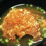 鮨 仙一 - 毛蟹の味噌汁