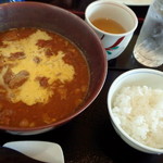牛すじが口の中でとけちゃうカレーそば