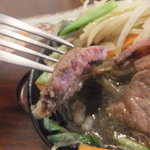 ステーキハウス　ビクトリア - 断面